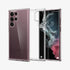 ACS03918 - Galaxy S22 Ultra 5G Case Ultra Hybrid in crystal clear showing the back
